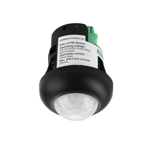 IFS05RD2-CTB-BLK DALI-2 and D4i occupancy and daylight sensor, black